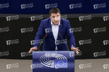 Plenartagung im EU-Parlament in Straßburg