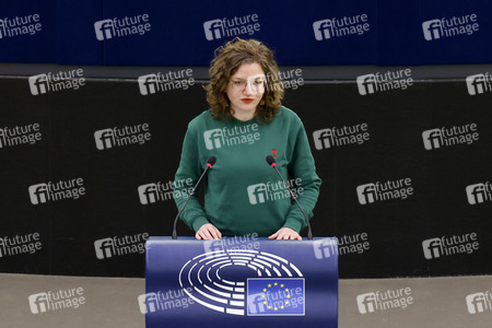 Plenartagung im EU-Parlament in Straßburg