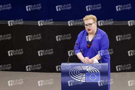 Plenartagung im EU-Parlament in Straßburg