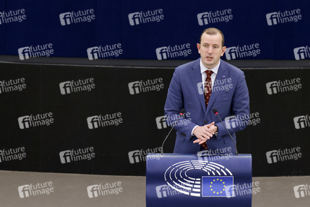 Plenartagung im EU-Parlament in Straßburg