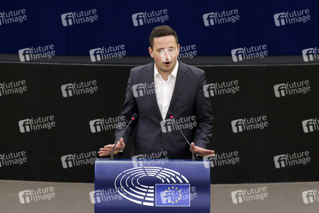 Plenartagung im EU-Parlament in Straßburg