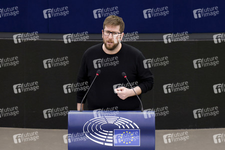 Plenartagung im EU-Parlament in Straßburg