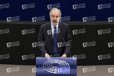 Plenartagung im EU-Parlament in Straßburg