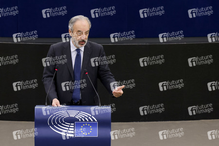 Plenartagung im EU-Parlament in Straßburg