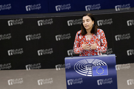 Plenartagung im EU-Parlament in Straßburg