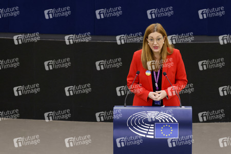 Plenartagung im EU-Parlament in Straßburg