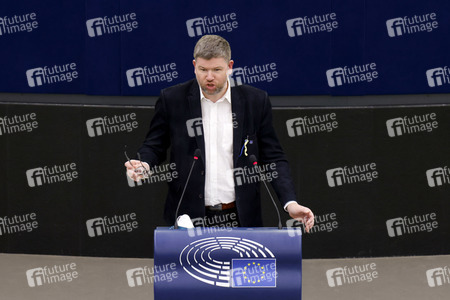 Plenartagung im EU-Parlament in Straßburg
