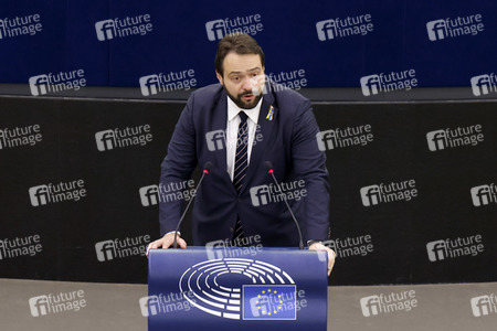 Plenartagung im EU-Parlament in Straßburg