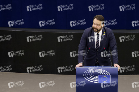 Plenartagung im EU-Parlament in Straßburg