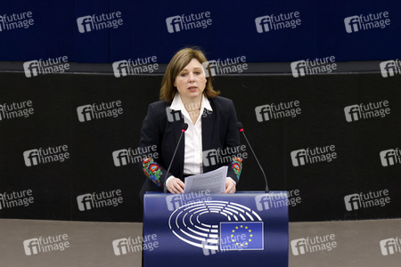 Plenartagung im EU-Parlament in Straßburg