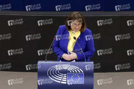 Plenartagung im EU-Parlament in Straßburg