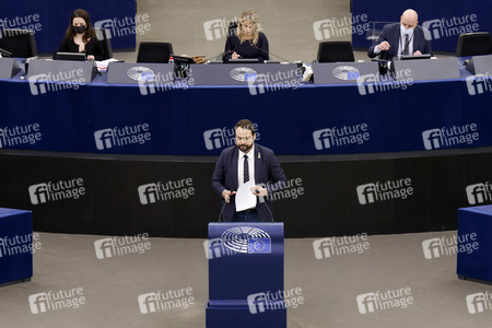 Plenartagung im EU-Parlament in Straßburg