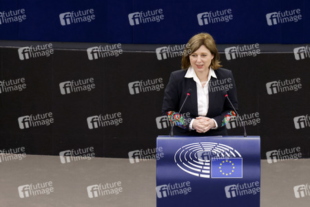 Plenartagung im EU-Parlament in Straßburg
