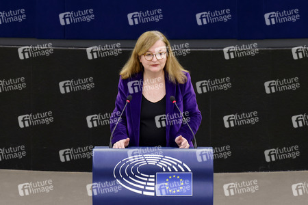 Plenartagung im EU-Parlament in Straßburg