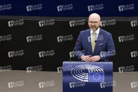 Plenartagung im EU-Parlament in Straßburg