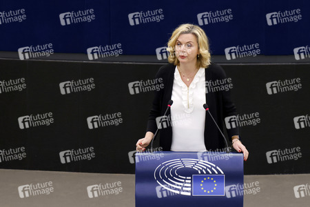 Plenartagung im EU-Parlament in Straßburg