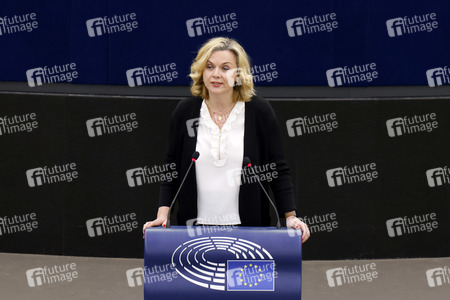 Plenartagung im EU-Parlament in Straßburg