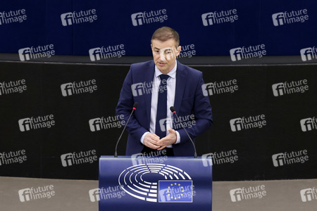 Plenartagung im EU-Parlament in Straßburg