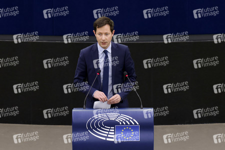 Plenartagung im EU-Parlament in Straßburg