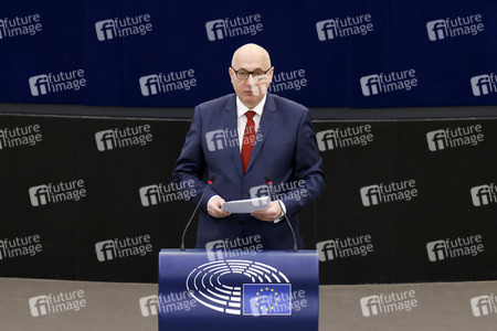 Plenartagung im EU-Parlament in Straßburg