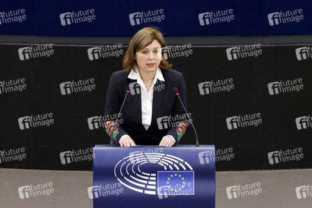 Plenartagung im EU-Parlament in Straßburg