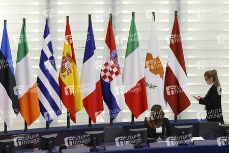 Plenartagung im EU-Parlament in Straßburg