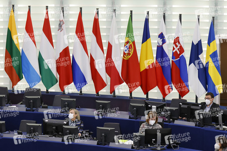 Plenartagung im EU-Parlament in Straßburg