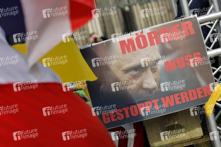 Demo gegen den Krieg in der Ukraine in Köln