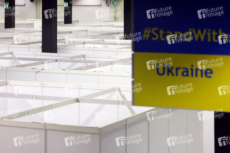 Zentrum für Ukraine-Flüchtlinge in Köln