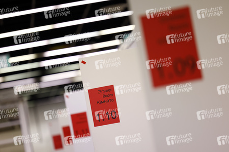 Zentrum für Ukraine-Flüchtlinge in Köln