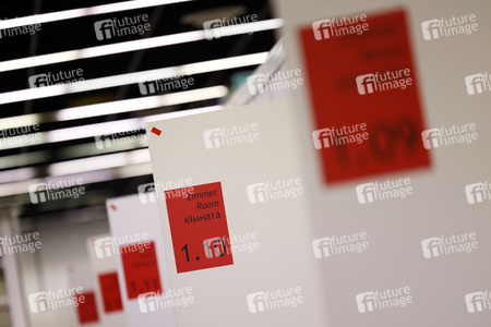 Zentrum für Ukraine-Flüchtlinge in Köln
