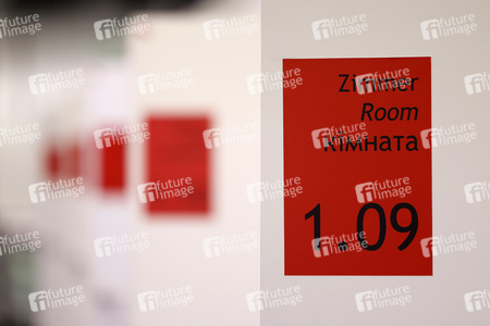 Zentrum für Ukraine-Flüchtlinge in Köln