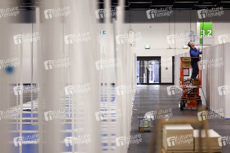 Zentrum für Ukraine-Flüchtlinge in Köln