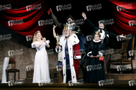 Theaterprobe 'Der König stirbt' in Berlin