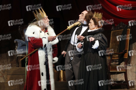 Theaterprobe 'Der König stirbt' in Berlin