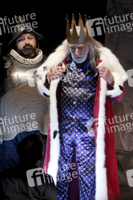 Theaterprobe 'Der König stirbt' in Berlin