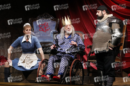 Theaterprobe 'Der König stirbt' in Berlin