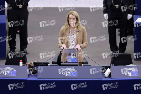 Plenartagung im EU-Parlament in Straßburg