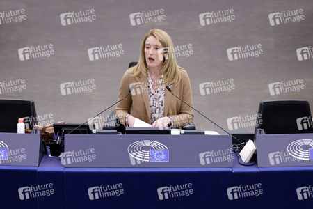 Plenartagung im EU-Parlament in Straßburg