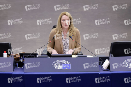 Plenartagung im EU-Parlament in Straßburg