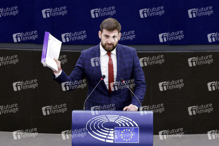 Plenartagung im EU-Parlament in Straßburg
