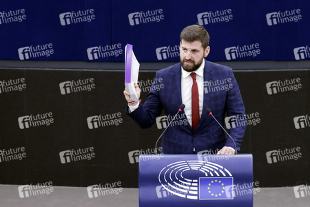 Plenartagung im EU-Parlament in Straßburg