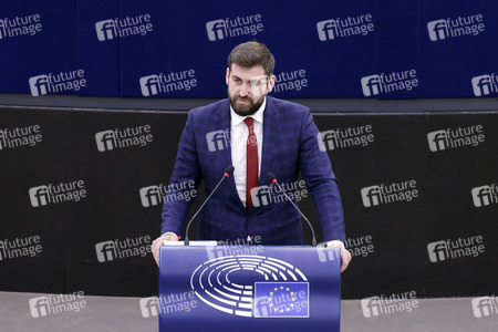 Plenartagung im EU-Parlament in Straßburg