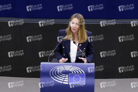 Plenartagung im EU-Parlament in Straßburg