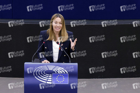 Plenartagung im EU-Parlament in Straßburg