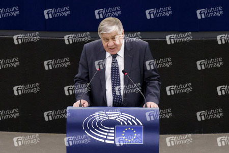 Plenartagung im EU-Parlament in Straßburg