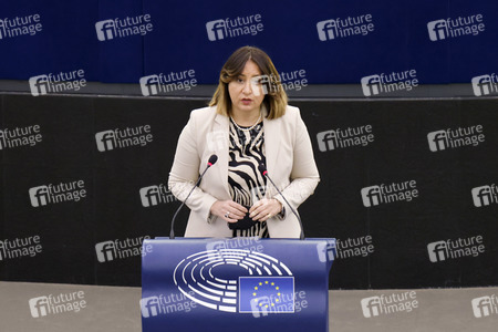 Plenartagung im EU-Parlament in Straßburg