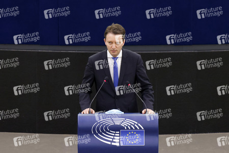 Plenartagung im EU-Parlament in Straßburg