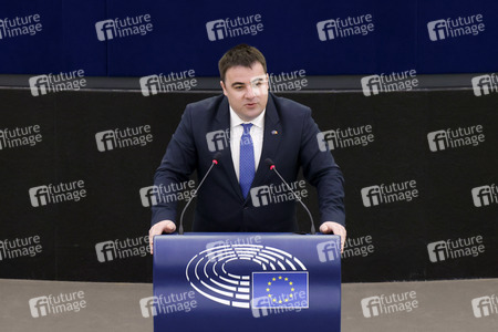 Plenartagung im EU-Parlament in Straßburg