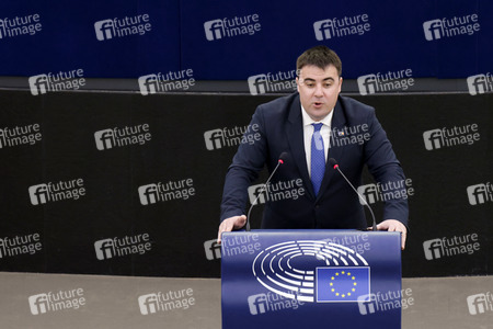 Plenartagung im EU-Parlament in Straßburg